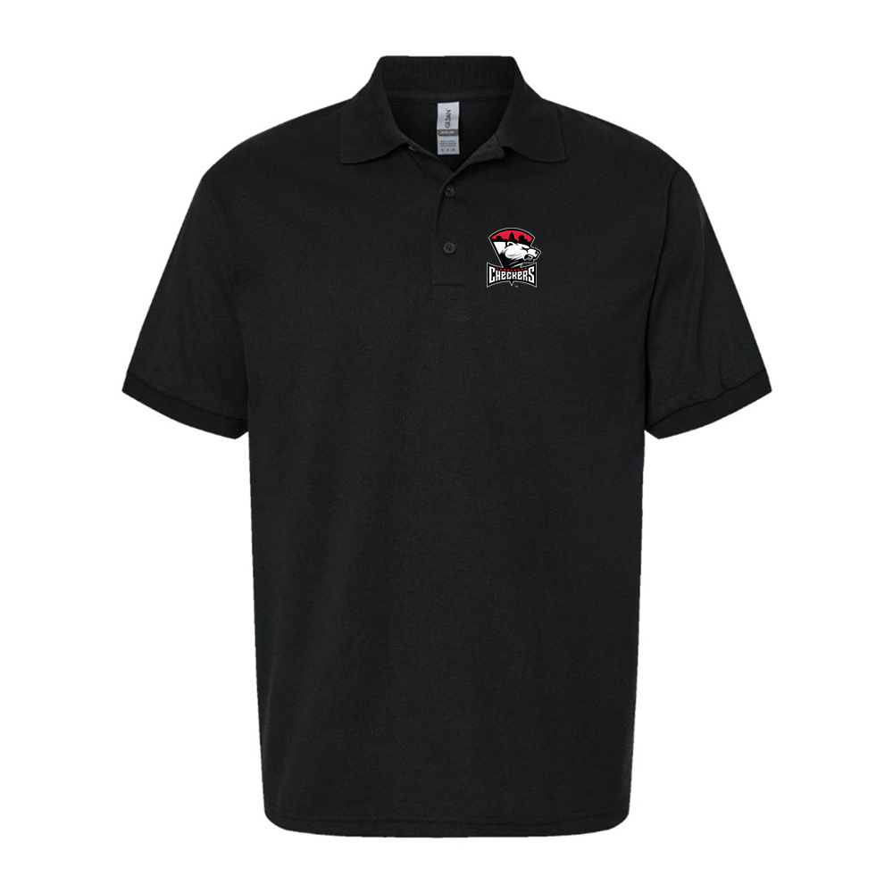 Men's Charlotte Checkers Logo Dry Blend Polo