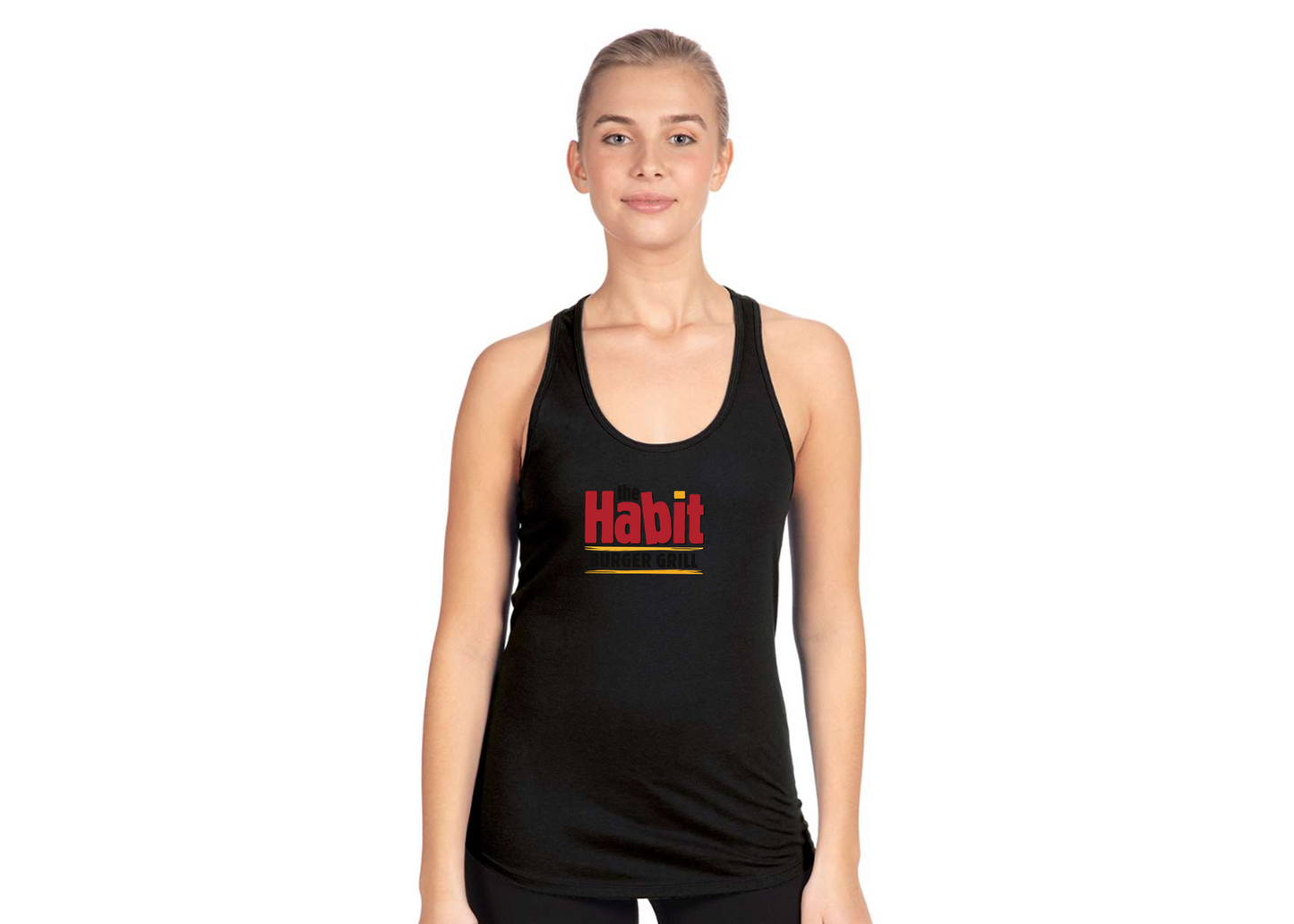 Women's The Habit Burger Grill Next Level Ideal Racerback Tank