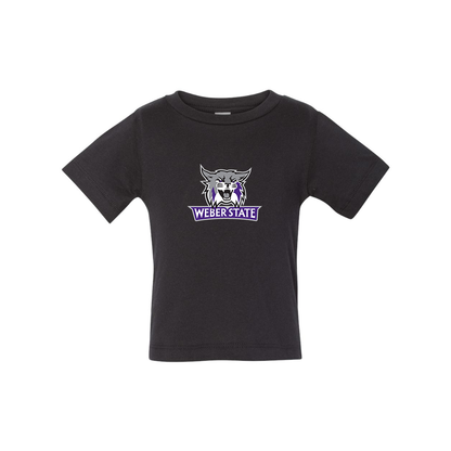 Weber State Wildcats BELLA CANVAS Infant Jersey Tee
