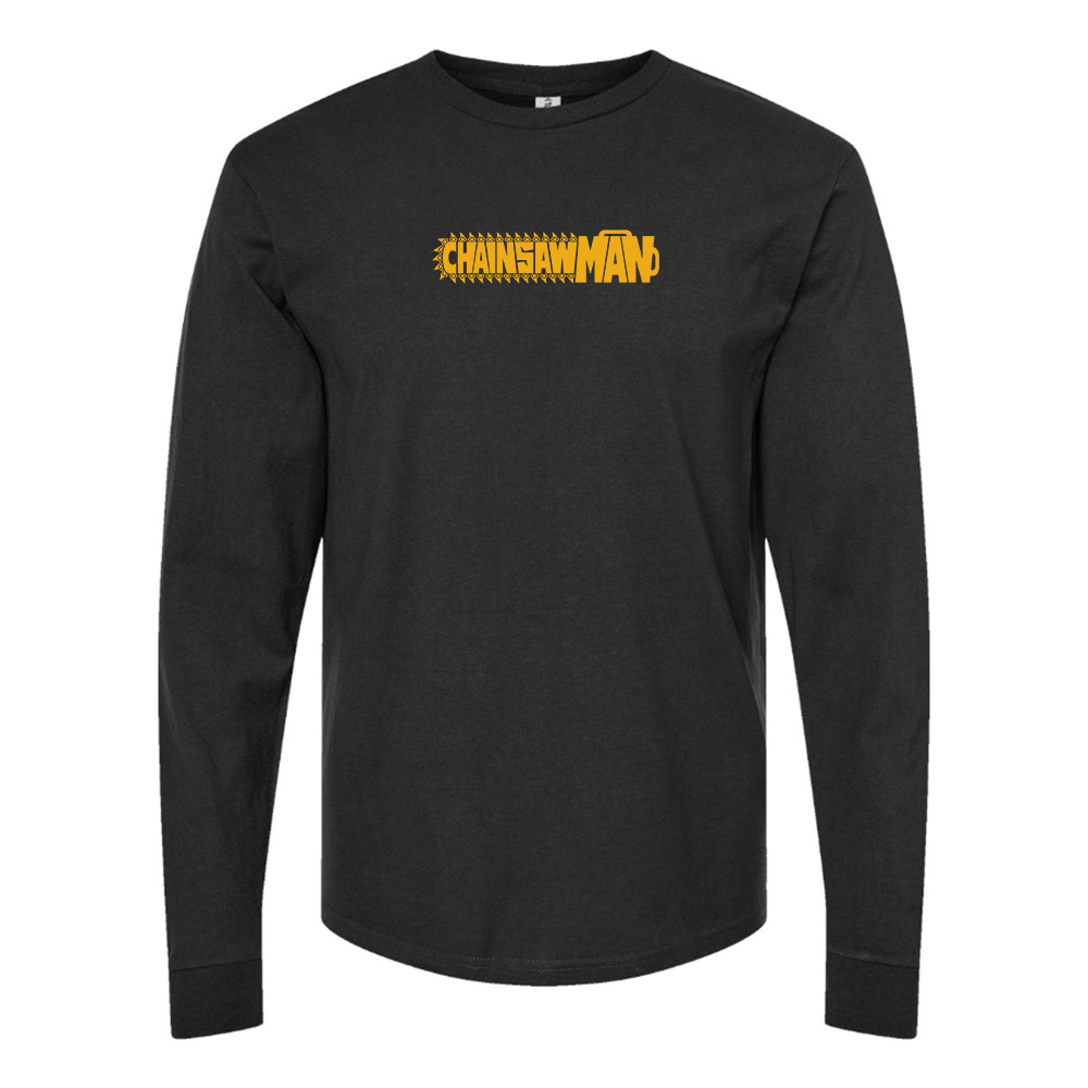 Men's Chainsaw Man Logo Long Sleeve T-Shirt