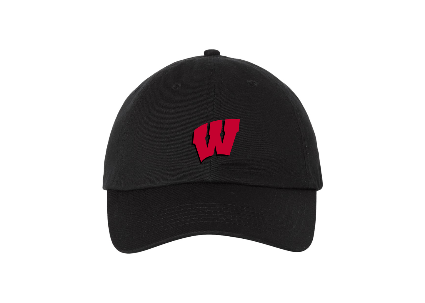 Wisconsin Badgers Valucap Adult Bio-Washed Classic Dad Hat