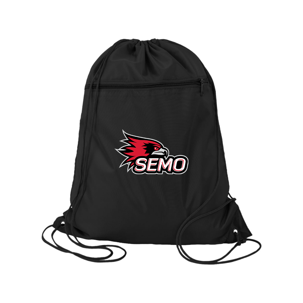 SEMO Redhawks Logo Q-Tees - Polyester Cinchpack