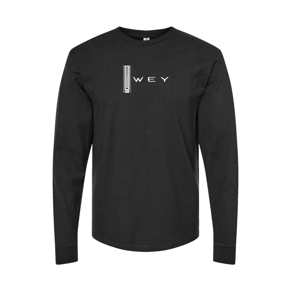 Youth WEY Logo Cotton Long Sleeve T-Shirt