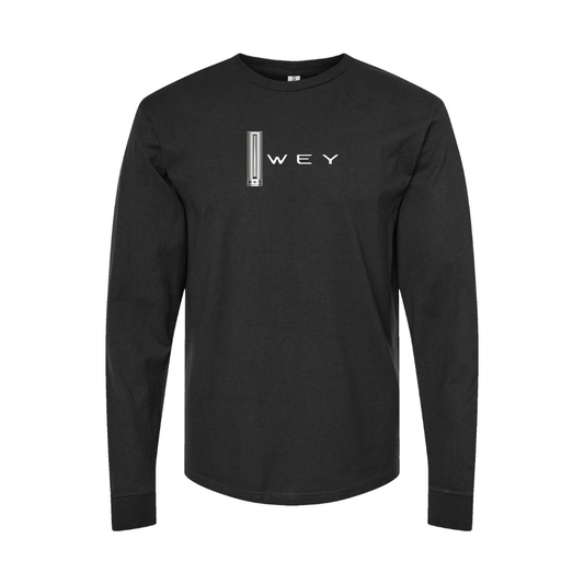 Youth WEY Logo Cotton Long Sleeve T-Shirt