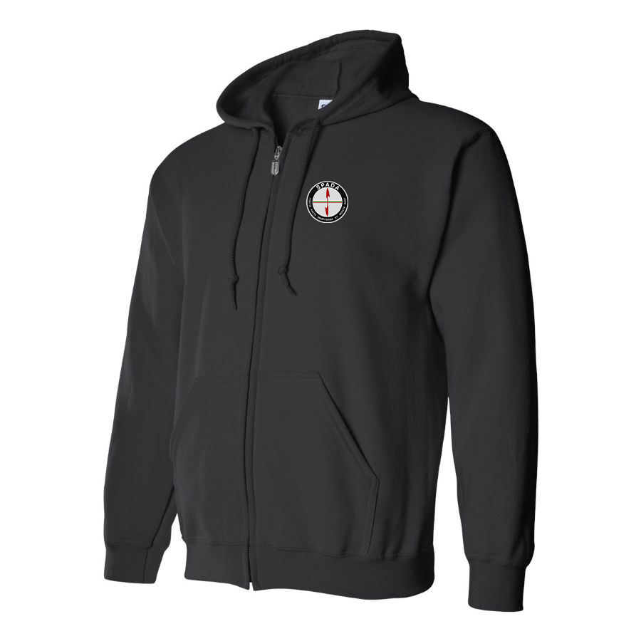 Men's Spada Vetture Sport Logo Zipper Hoodie