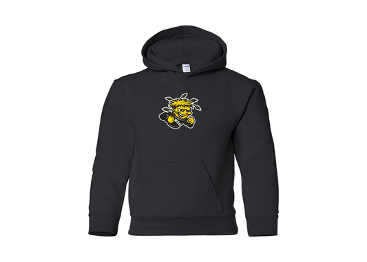 Youth Wichita State Shockers Gildan Heavy Blend  Hooded Sweatshirt