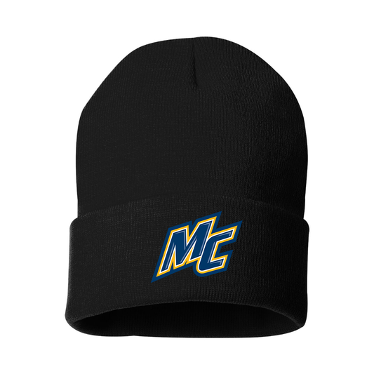 Merrimack Warriors Logo Beanie Hat