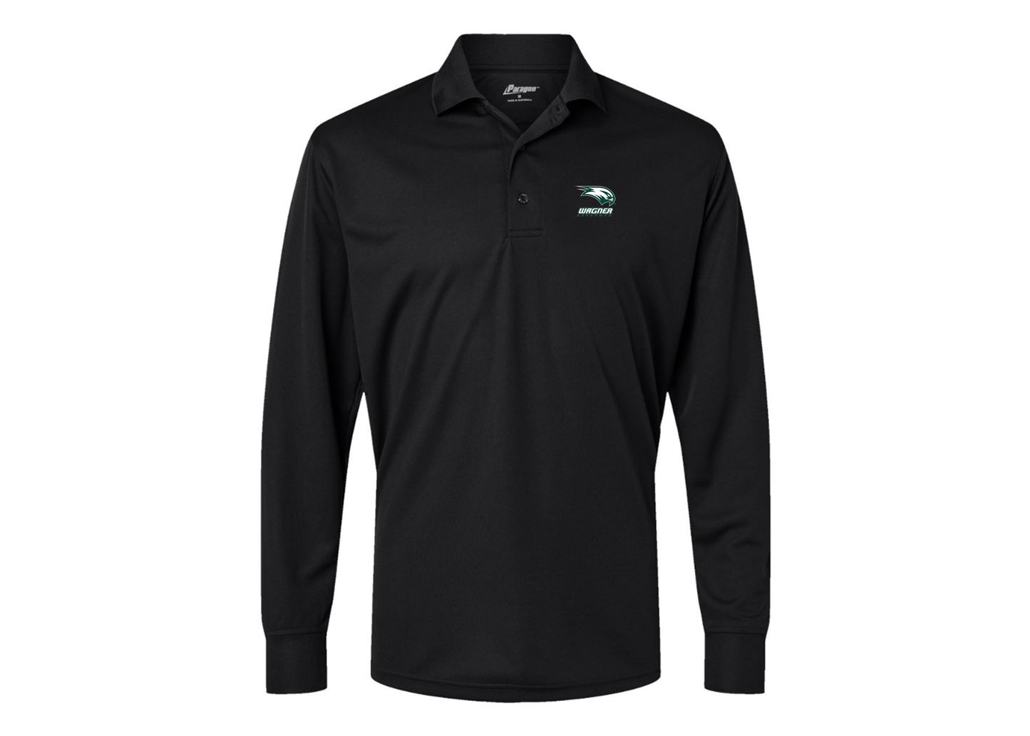 Men's Wagner Seahawks Paragon Prescott Long Sleeve Polo