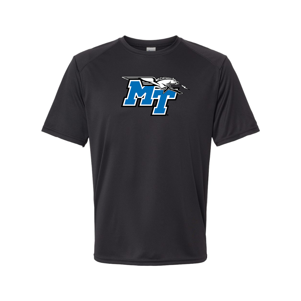 Men's Middle Tennessee Blue Raiders Logo Polyester T-Shirt