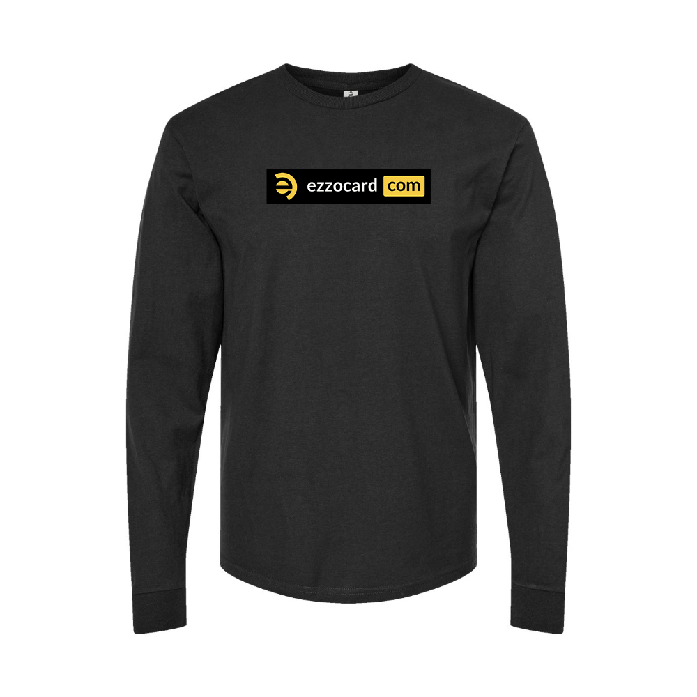 Men's Ezzocard Logo Long Sleeve T-Shirt