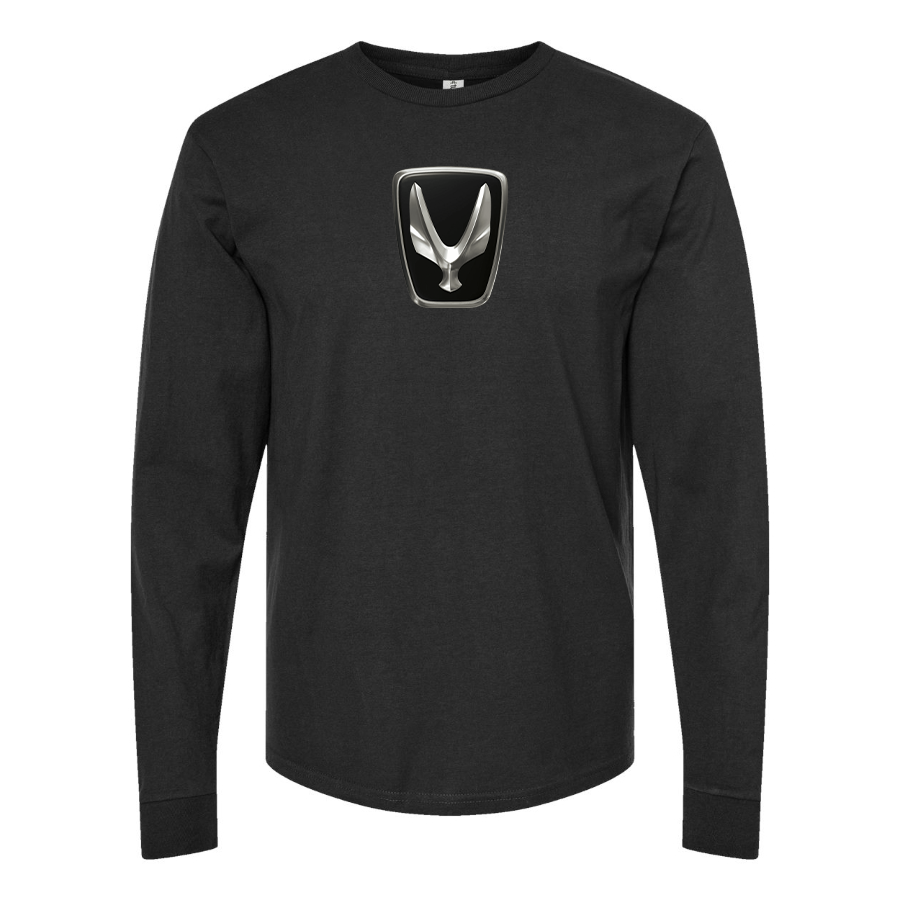 Youth Equus Logo Cotton Long Sleeve T-Shirt