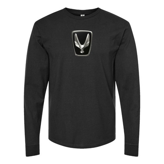 Youth Equus Logo Cotton Long Sleeve T-Shirt