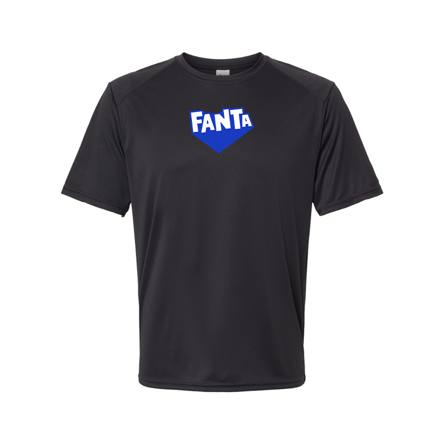 Men's Fanta Logo Polyester T-Shirt