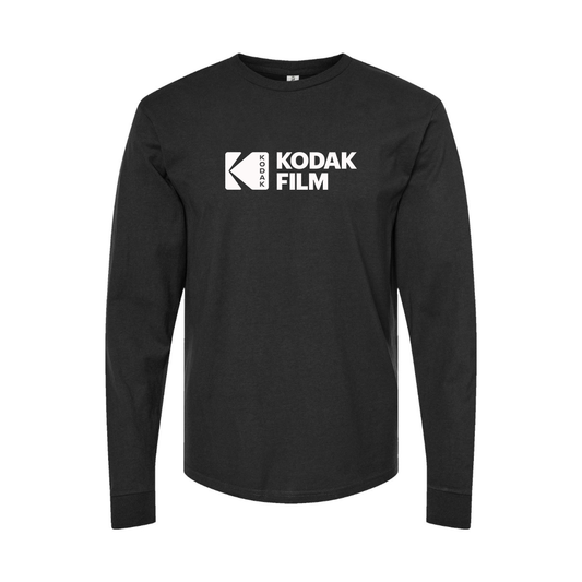 Men's Kodak Motion Picture Film Logo Long Sleeve T-Shirt
