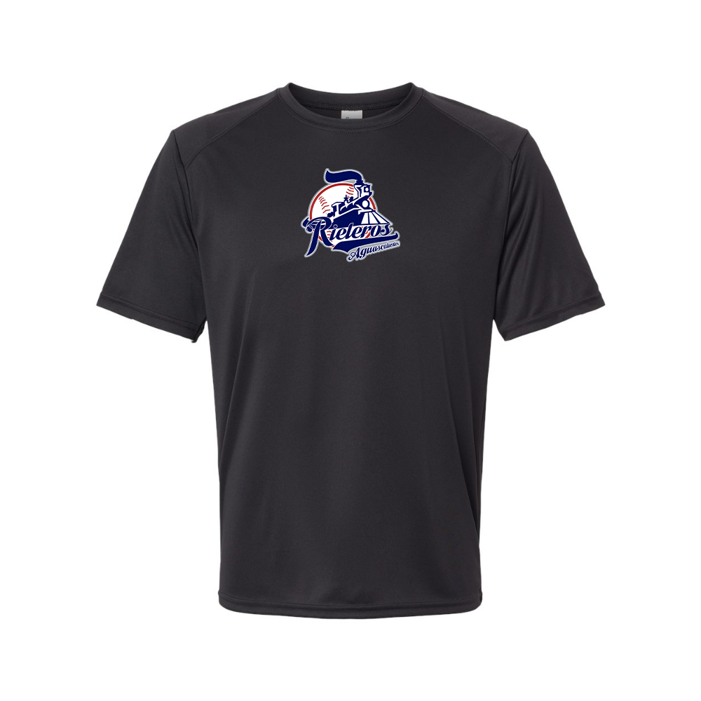 Men's Aguascalientes Rieleros Logo Polyester T-Shirt