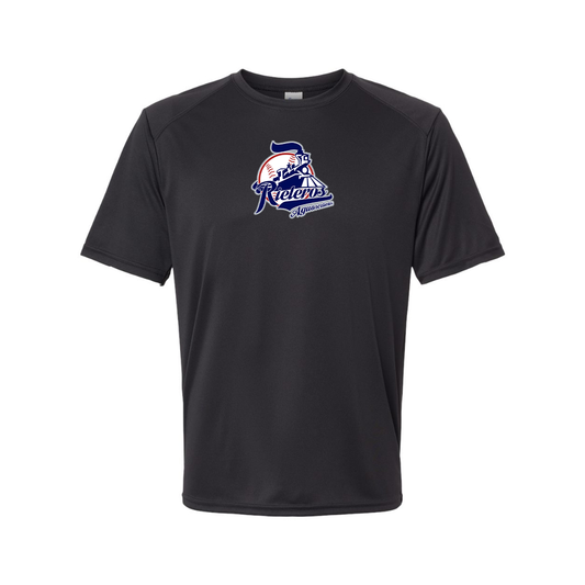 Men's Aguascalientes Rieleros Logo Polyester T-Shirt