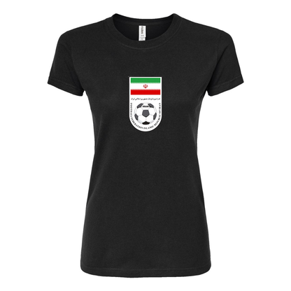 Women’s Iran National Soccer Team Round Neck T-Shirt