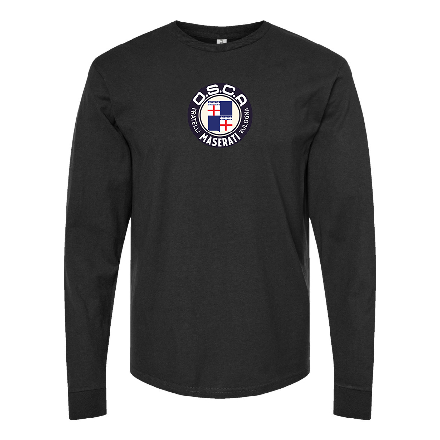 Youth O.S.C.A. Logo Cotton Long Sleeve T-Shirt
