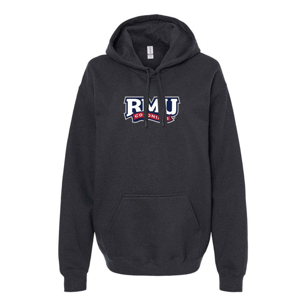 Men's Robert Morris Colonials Logo Softstyle Midweight Hooded Sweatshirt