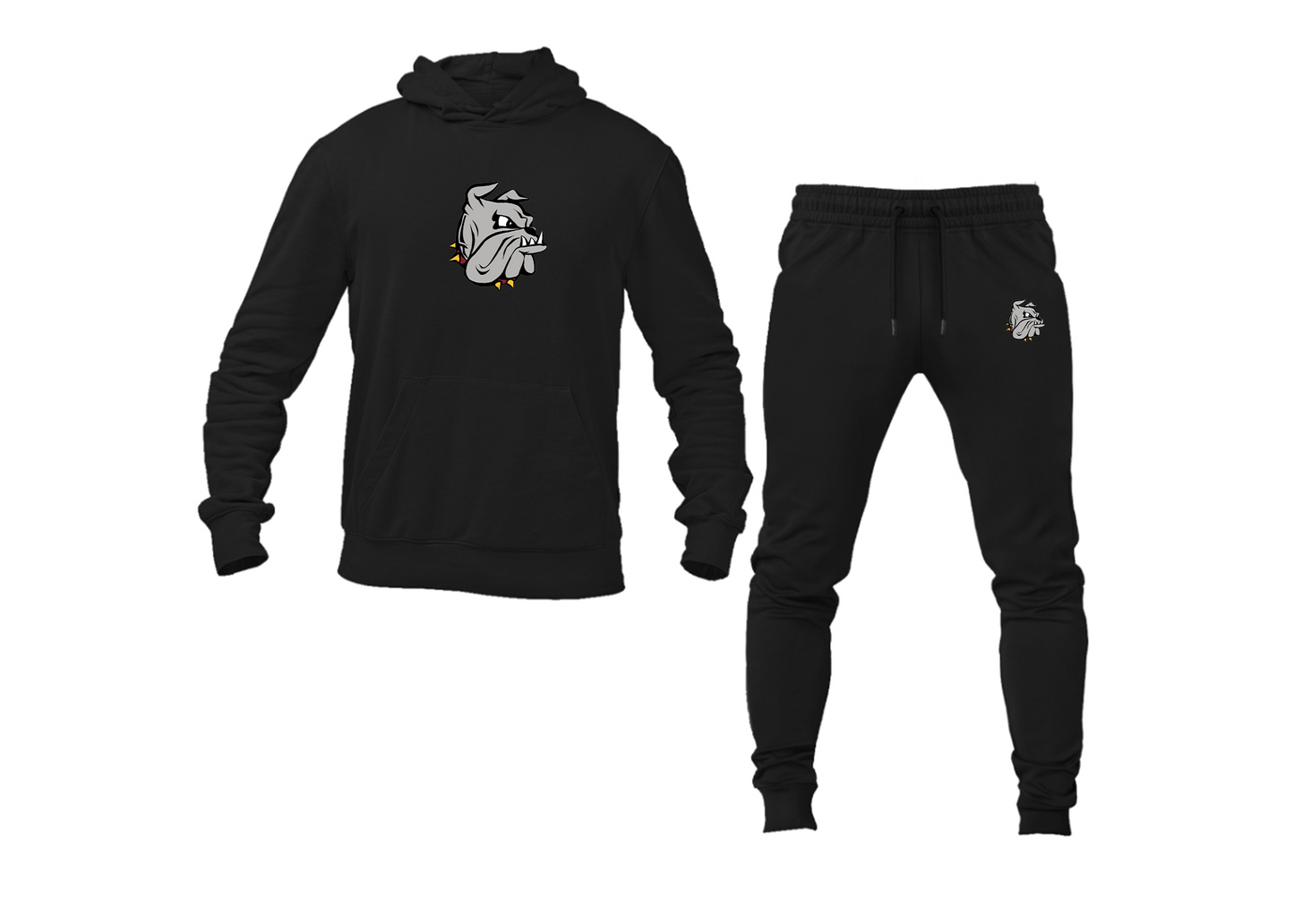 Men's Minnesota Duluth Bulldogs Logo Hoodie Joggers Set