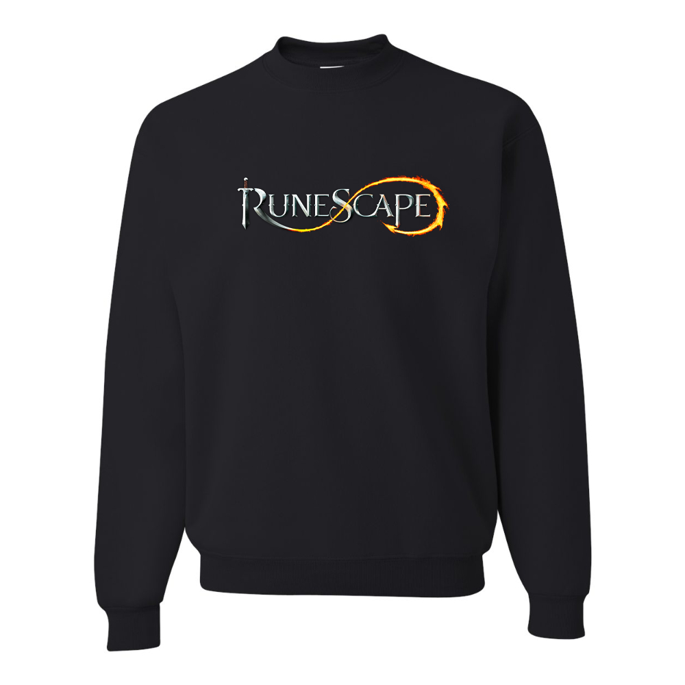 Men's Runescape Logo  JERZEES NuBlend Crewneck Sweatshirt