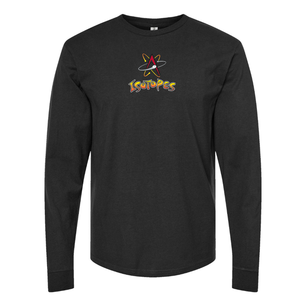 Men's Albuquerque Isotopes Logo Long Sleeve T-Shirt
