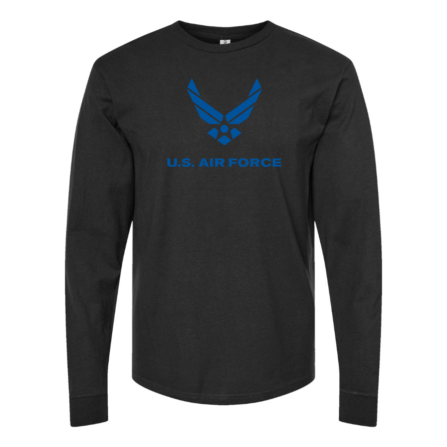 Men's US Airforce Logo Long Sleeve T-Shirt