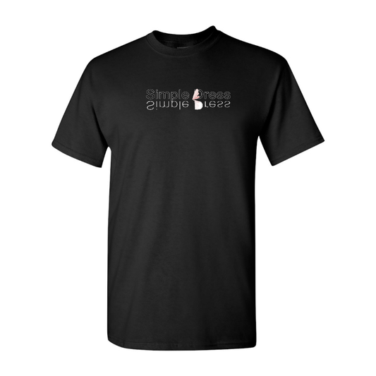 Men's Simple Dress Logo Cotton T-Shirt