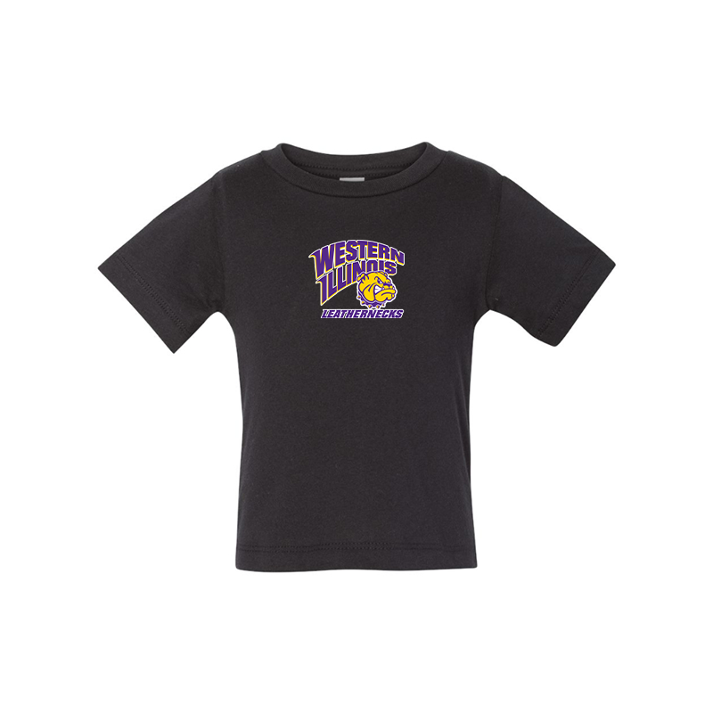 Western Illinois Leathernecks BELLA CANVAS Infant Jersey Tee