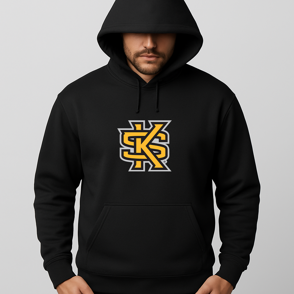 Men's Kennesaw State Owls Logo Pullover Hoodie