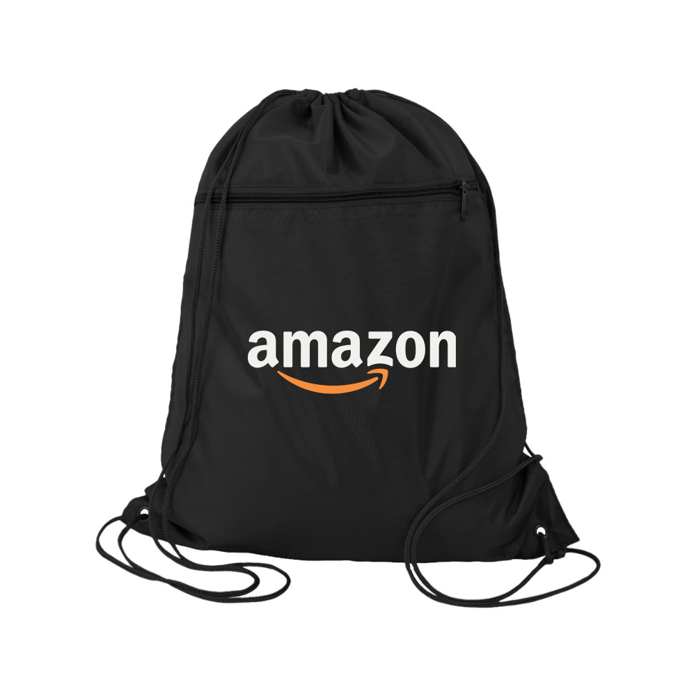 Amazon Logo Q-Tees - Polyester Cinchpack