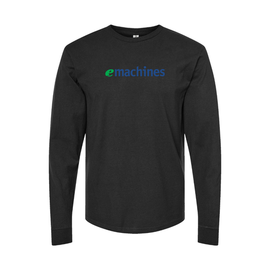 Men's eMachines Logo Long Sleeve T-Shirt