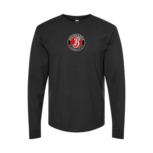 Youth Brennabor Werke Logo Cotton Long Sleeve T-Shirt