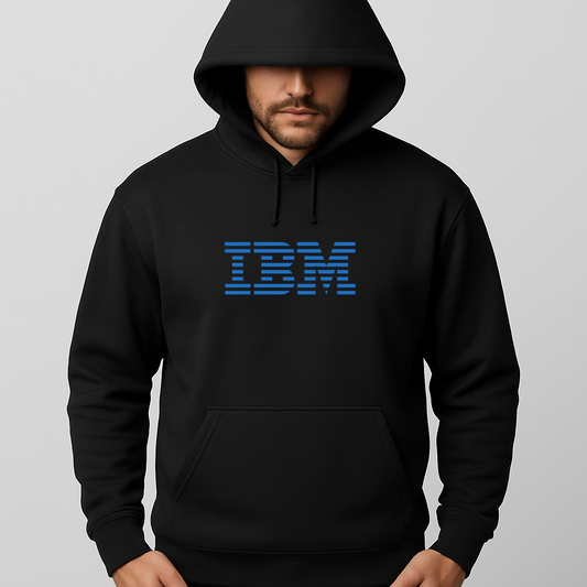 Men's IBM Logo Pullover Hoodie