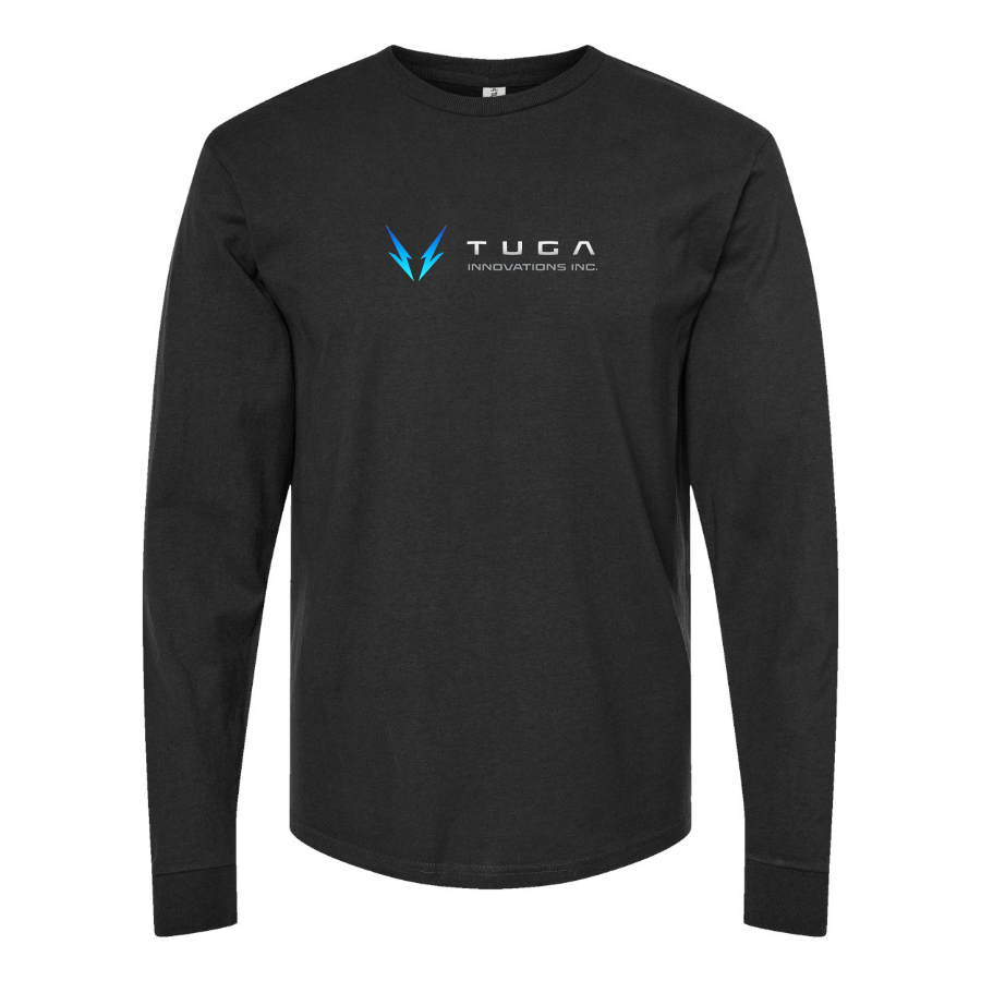 Youth TUGA Innovations Logo Cotton Long Sleeve T-Shirt