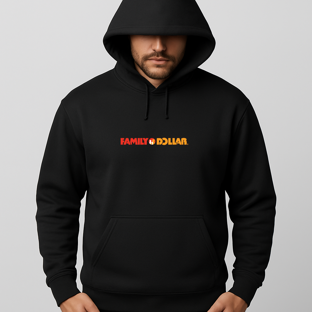 Men's Family Dollar Logo Pullover Hoodie