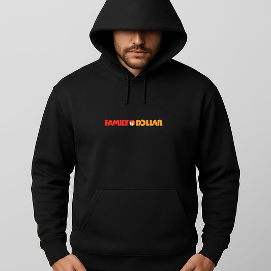 Men's Family Dollar Logo Pullover Hoodie