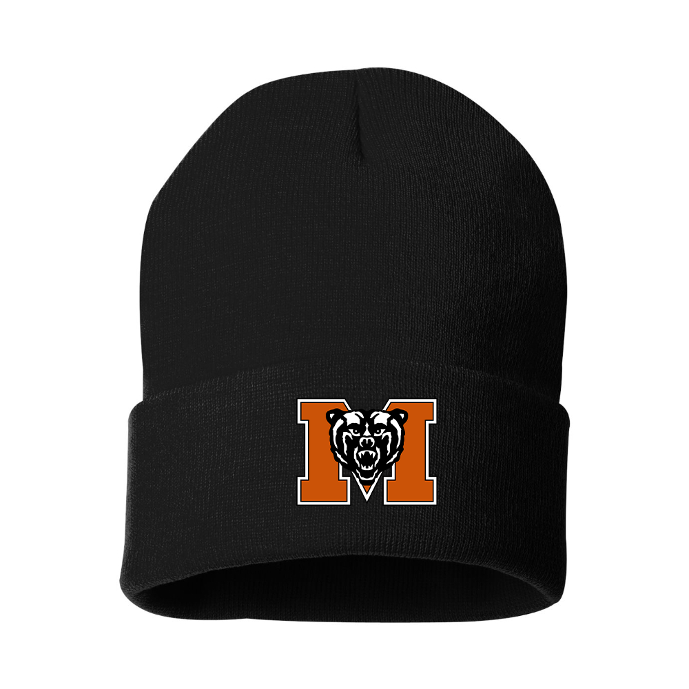 Mercer Bears Logo Beanie Hat