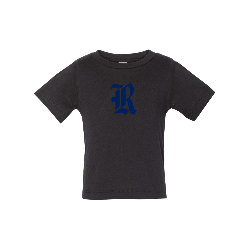 Rice Owls Logo BELLA CANVAS Infant Jersey Tee