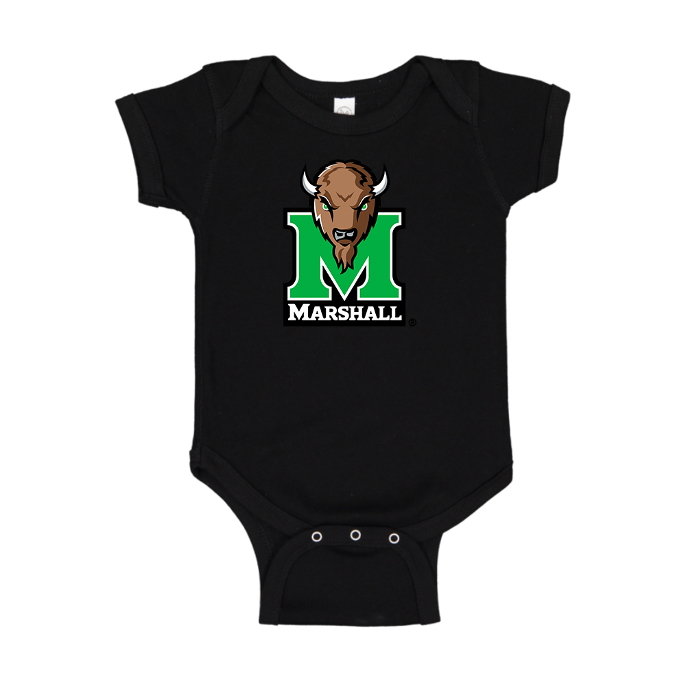 Marshall Thundering Herd Logo Baby Romper Onesie