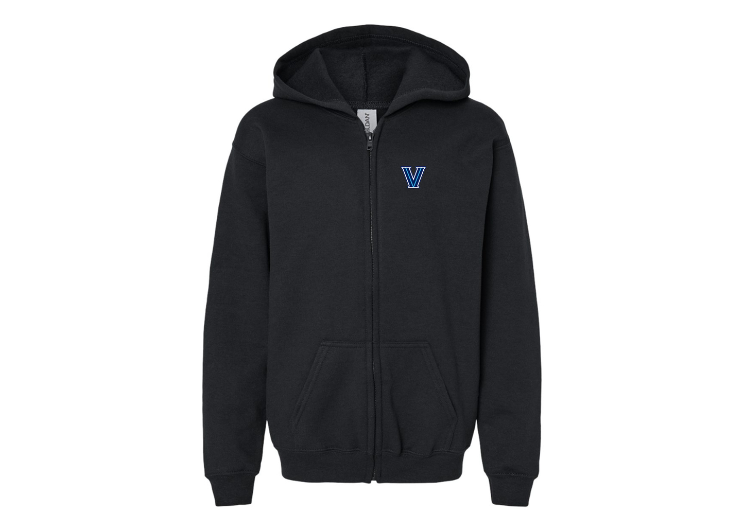 Gildan Heavy Blend Youth Villanova Wildcats Full Zip Hooded Sweatshirt