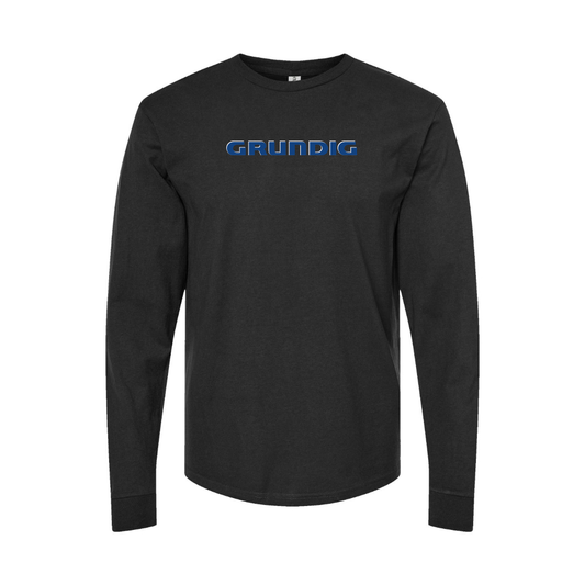 Youth Grundig Logo Cotton Long Sleeve T-Shirt