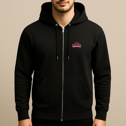 Men's Lamar Cardinals Logo Zipper Hoodie