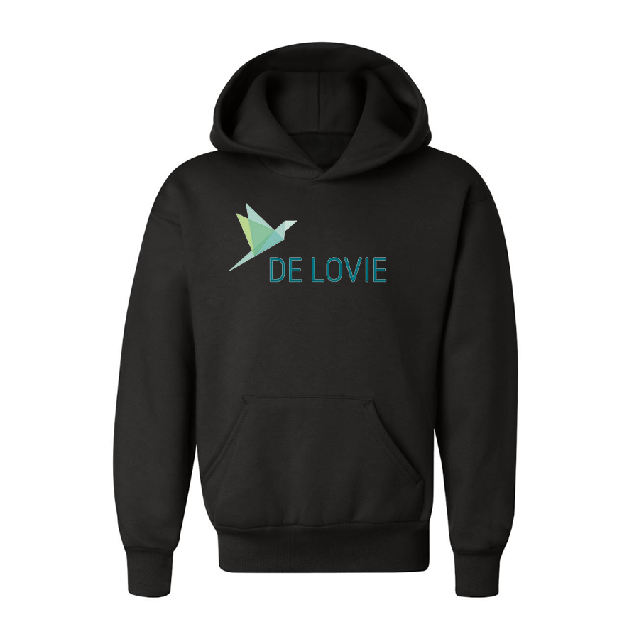 Youth De Lovie Logo Pullover Hoodie