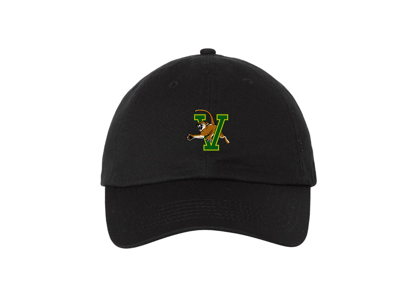 Vermont Catamounts Valucap Adult Bio-Washed Classic Dad Hat