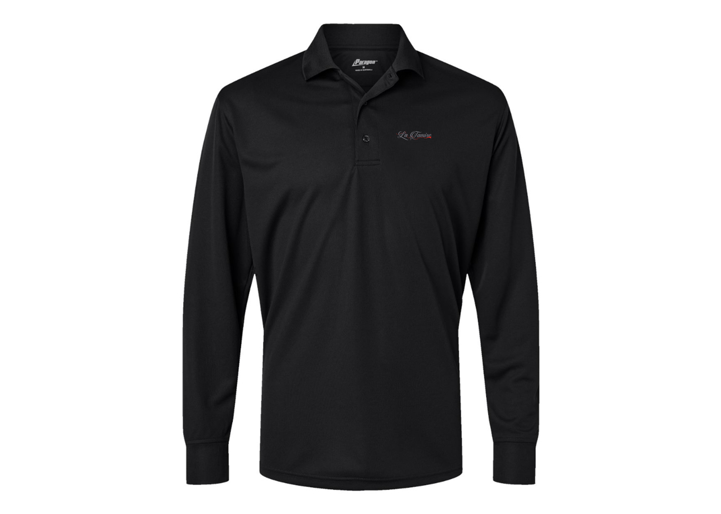 Men's La Tamise Logo Paragon Prescott Long Sleeve Polo