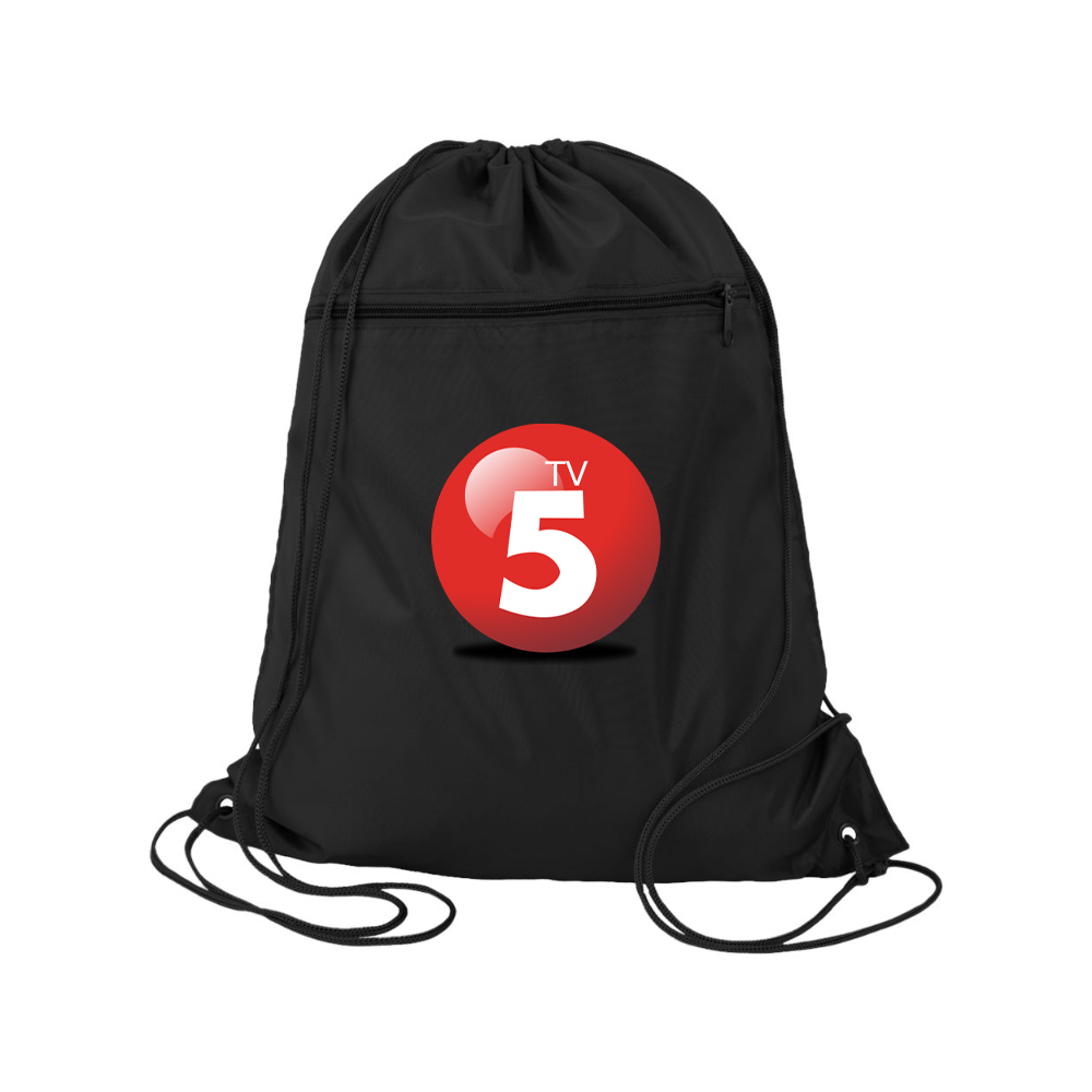 ABC TV5 Logo Q-Tees - Polyester Cinchpack