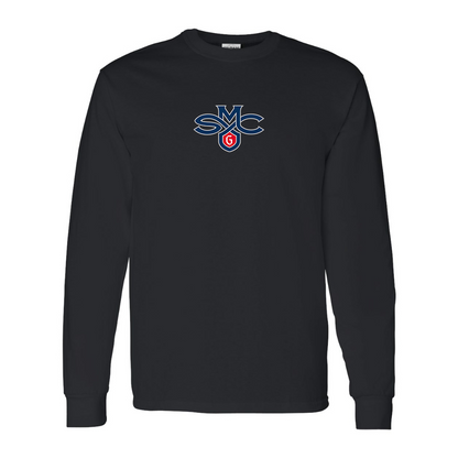 Men's Saint Marys Gaels Logo Gildan Heavy Cotton Long Sleeve T-Shirt