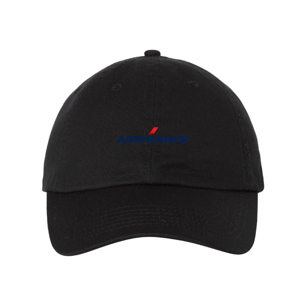 Air France Logo  Valucap Adult Bio-Washed Classic Dad Hat