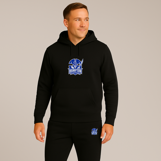 Men's Hampton Pirate Logo Hoodie Joggers Set